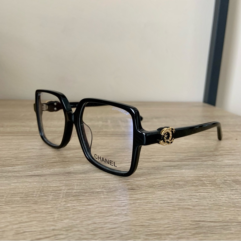 CHANEL Square Frame Eyeglasses